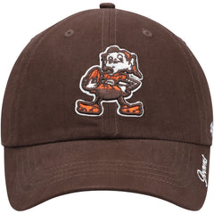 Cleveland Browns '47 Women's Brownie The Elf Miata Clean Up Adjustable Hat Brown | 47 brand