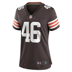 Don Fleming Cleveland Browns Women's Retired Player Jersey Brown | Nike for Sale