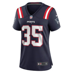 Jim Nance New England Patriots Women's Retired Player Jersey Navy | Nike for Sale