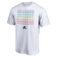 Colorado Avalanche City Pride T-Shirt - White - NHL