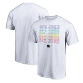 San Jose Sharks City Pride T-Shirt - White - NHL