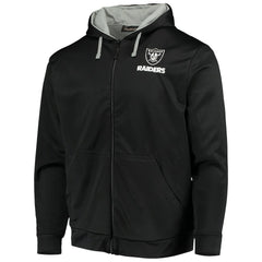 Las Vegas Raiders Dunbrooke Apprentice Full-Zip Hoodie Black/Gray | NFL