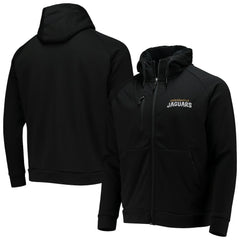 Jacksonville Jaguars Dunbrooke Shag Tri-Blend Full-Zip Raglan Hoodie Black | NFL