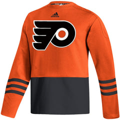 Philadelphia Flyers adidas Logo AEROREADY Pullover Sweater - Orange - NHL