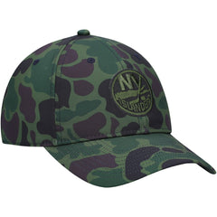 New York Islanders adidas Locker Room Slouch Adjustable Hat - Camo - NHL