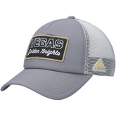 Vegas Golden Knights adidas Locker Room Foam Trucker Snapback Hat - Gray/White - NHL
