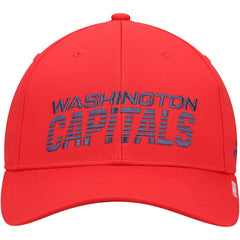 Washington Capitals adidas 2021 Locker Room AEROREADY Flex Hat - Red - NHL