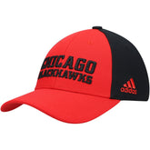 Chicago Blackhawks adidas Locker Room Adjustable Hat - Red - NHL