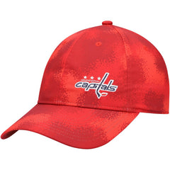 Washington Capitals adidas Women's Camo Slouch Adjustable Hat - Red - NHL