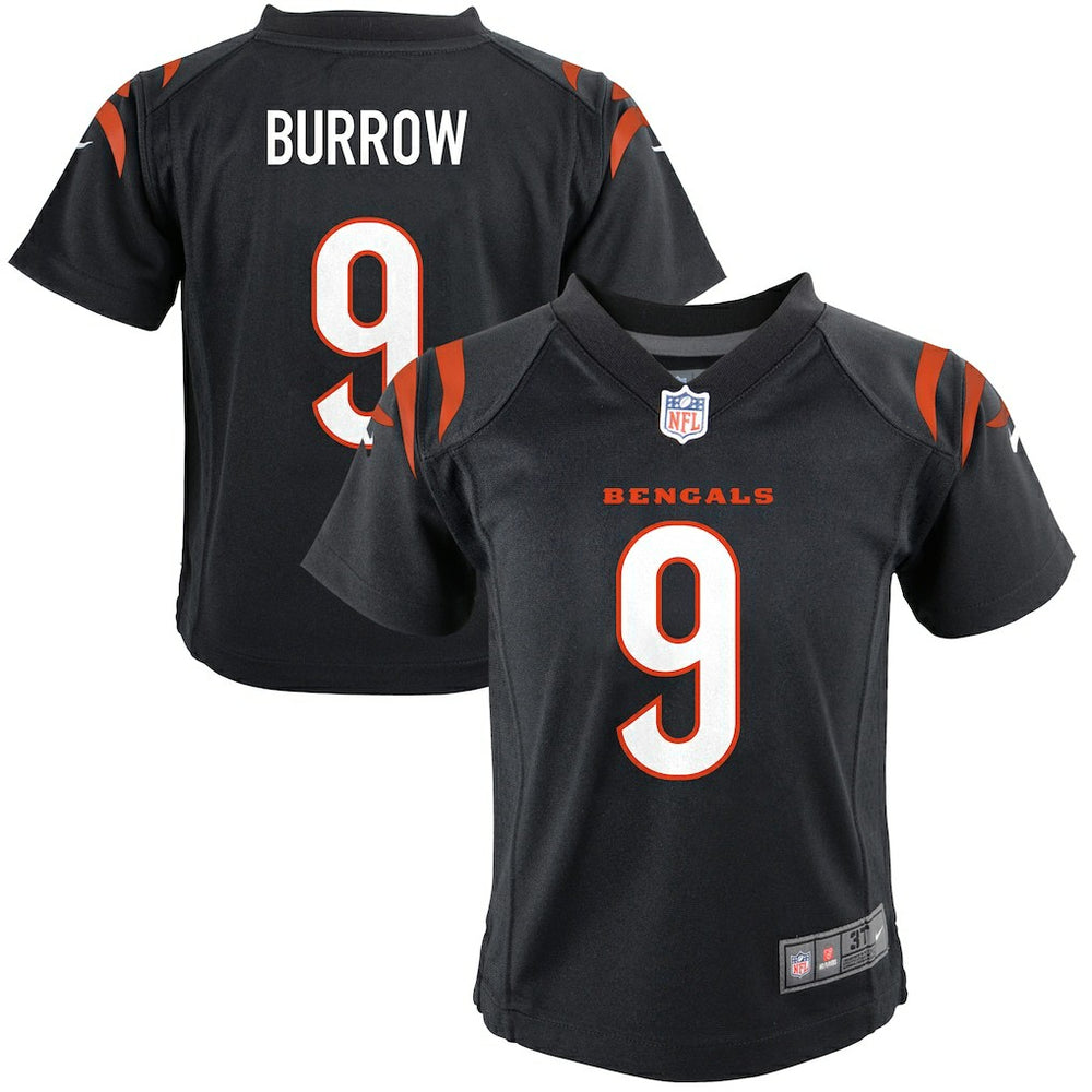 Joe Burrow Cincinnati Bengals Preschool Game Jersey Black | Nike for Sale