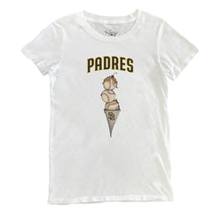 San Diego Padres Tiny Turnip Women's Triple Scoop T-Shirt - MLB