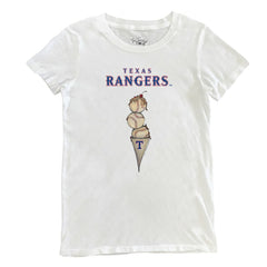 Texas Rangers Tiny Turnip Women's Triple Scoop T-Shirt - MLB