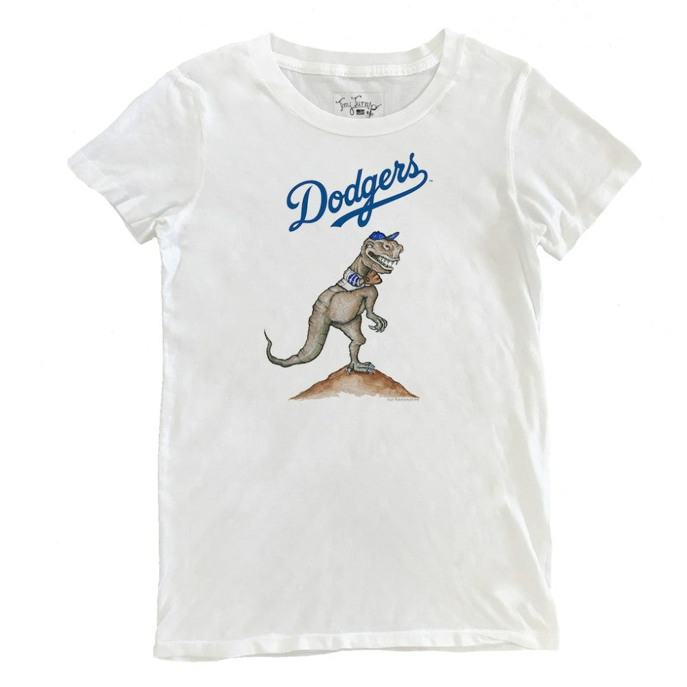 Los Angeles Dodgers Tiny Turnip Women's TT Rex T-Shirt - MLB
