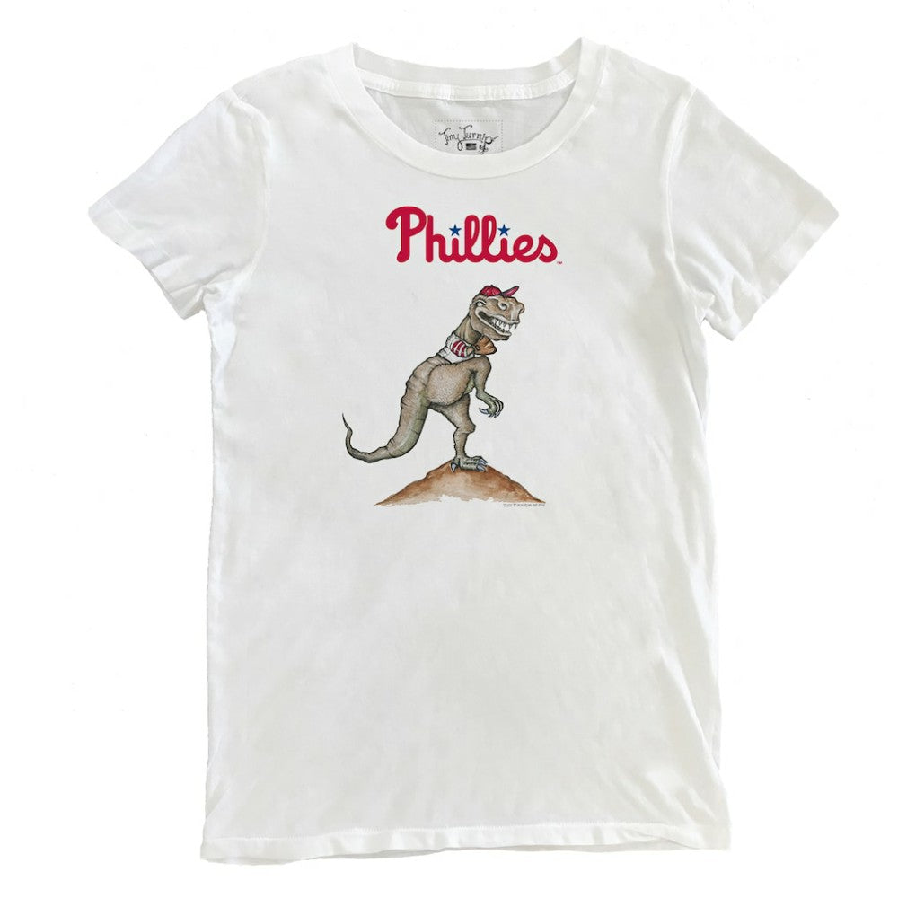 Philadelphia Phillies Tiny Turnip Women's TT Rex T-Shirt - MLB