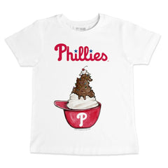 Philadelphia Phillies Tiny Turnip Youth Sundae Helmet T-Shirt - MLB