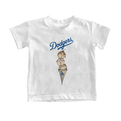 Los Angeles Dodgers Tiny Turnip Youth Triple Scoop T-Shirt - MLB