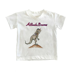 Atlanta Braves Tiny Turnip Youth TT Rex T-Shirt - MLB