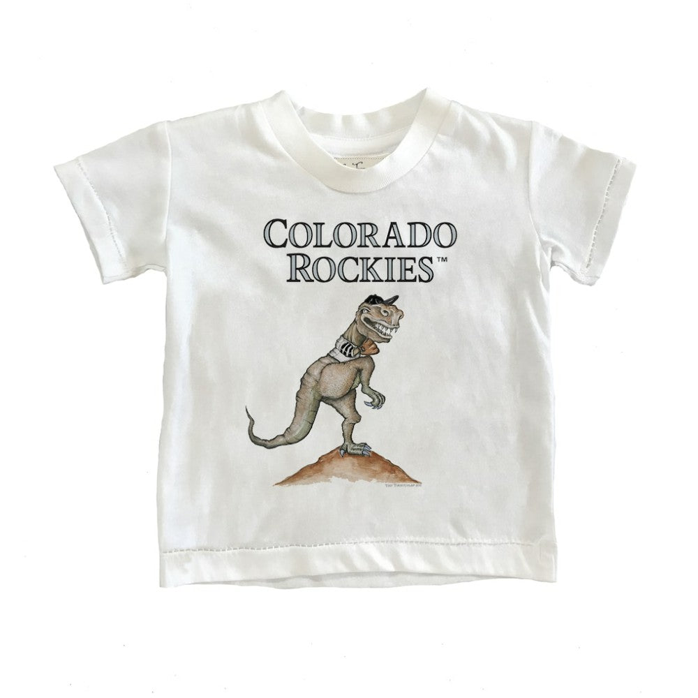 Colorado Rockies Tiny Turnip Youth TT Rex T-Shirt - MLB