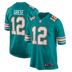 Bob Griese Miami Dolphins Retired Player Jersey Aqua | Nike for Sale