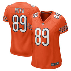 Mike Ditka Chicago Bears Women's Retired Player Jersey Orange | Nike for Sale