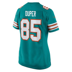 Mark Duper Miami Dolphins Women's Retired Player Jersey Aqua | Nike for Sale