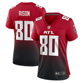 Andre Rison Atlanta Falcons Women's Retired Player Jersey Red | Nike for Sale