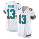 Dan Marino Miami Dolphins Women's Retired Player Jersey White | Nike for Sale