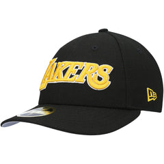 Los Angeles Lakers Team Low Profile 59FIFTY Fitted Hat Black - NBA