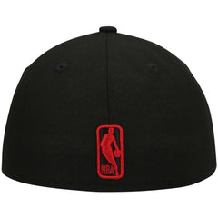 Miami Heat Team Low Profile 59FIFTY Fitted Hat Black - NBA