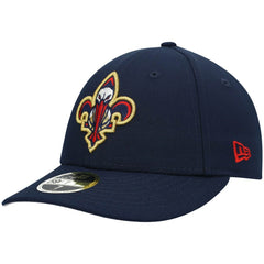 New Orleans Pelicans Team Logo Low Profile 59FIFTY Fitted Hat Navy - NBA