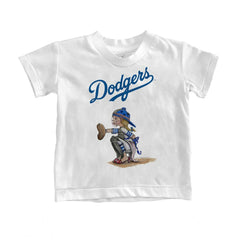 Los Angeles Dodgers Tiny Turnip Youth Kate the Catcher T-Shirt - MLB
