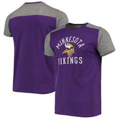 Minnesota Vikings Majestic Threads Field Goal Slub T-Shirt Purple/Gray | NFL