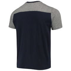 New England Patriots Majestic Threads Field Goal Slub T-Shirt Navy/Gray | NFL