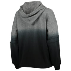 Las Vegas Raiders Touch Women's Superstar Dip-Dye Pullover Hoodie Heathered Gray/Black | NFL