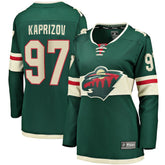 Kirill Kaprizov Minnesota Wild Fanatics Women's Home Breakaway Replica Jersey - Green - NHL