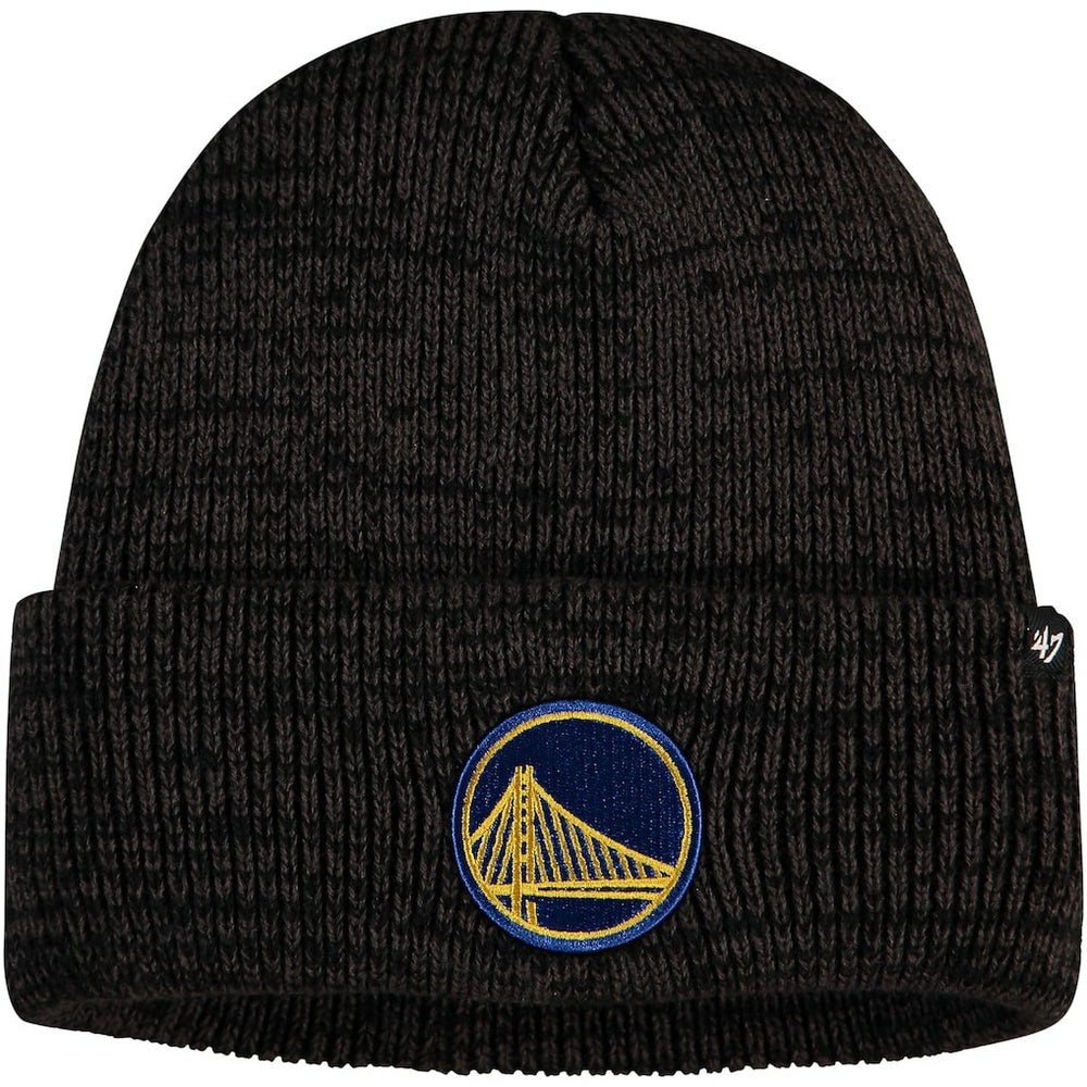 Golden State Warriors '47 Brain Freeze Cuffed Knit Hat Black - NBA