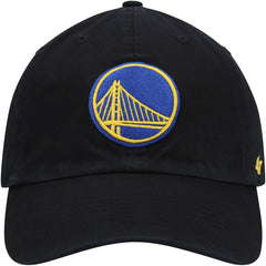 Golden State Warriors '47 Core Logo Clean Up Adjustable Hat Black - NBA