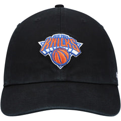 New York Knicks '47 Core Logo Clean Up Adjustable Hat Black - NBA