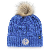 Dallas Mavericks '47 Women's Meeko Cuffed Knit Hat with Pom Blue - NBA