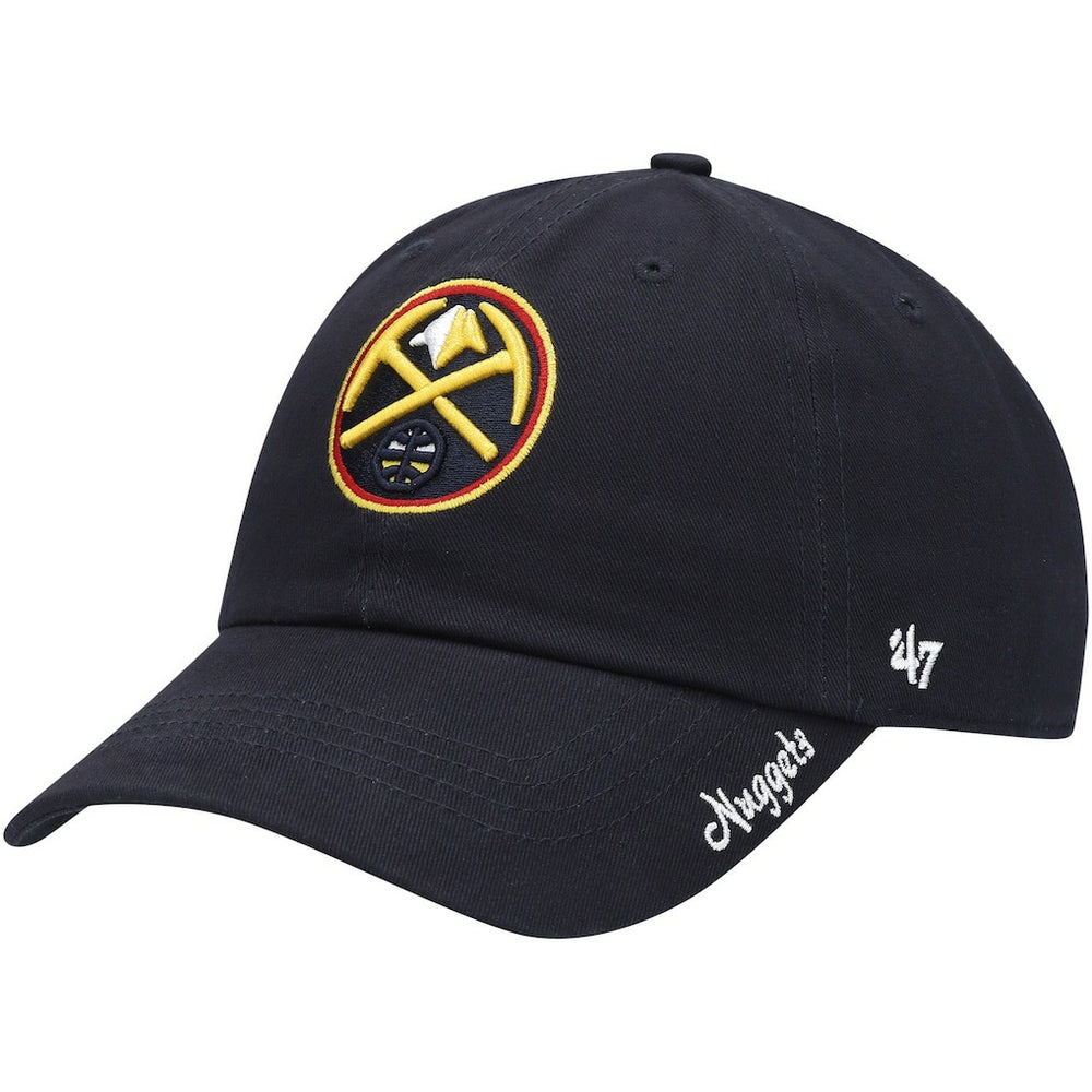 Denver Nuggets '47 Women's Miata Clean Up Logo Adjustable Hat Navy - NBA