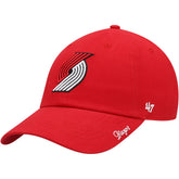 Portland Trail Blazers '47 Women's Miata Clean Up Logo Adjustable Hat Red - NBA