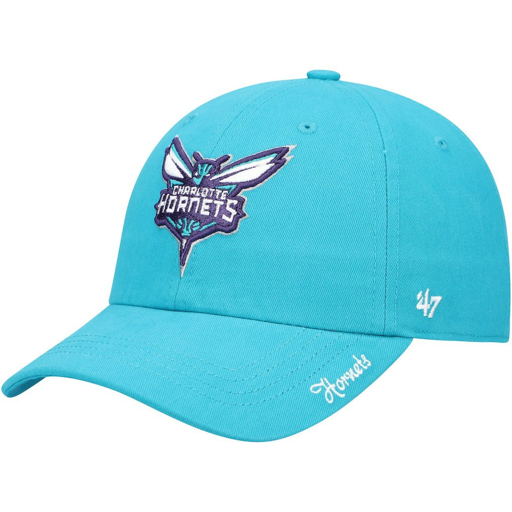 Charlotte Hornets '47 Women's Miata Clean Up Logo Adjustable Hat Teal - NBA