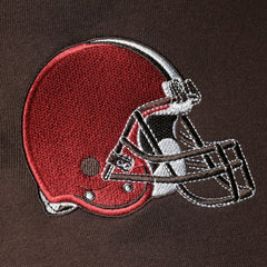 Cleveland Browns Starter Playoffs Color Block Full-Zip Hoodie Brown/Orange | NFL