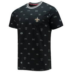 New Orleans Saints Tommy Hilfiger Essential Pocket T-Shirt Black | NFL