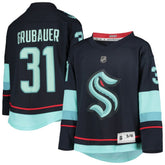 Philipp Grubauer Seattle Kraken Youth Home Replica Player Jersey - Deep Sea Blue - NHL
