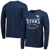 Tennessee Titans Tommy Hilfiger Peter Long Sleeve T-Shirt Navy | NFL