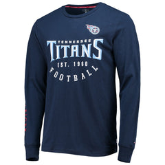 Tennessee Titans Tommy Hilfiger Peter Long Sleeve T-Shirt Navy | NFL