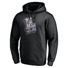 Los Angeles Dodgers Fanatics Hometown Fitted Pullover Hoodie - MLB