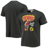 Tyler Herro Miami Heat Homage Comic Book Player Tri-Blend T-Shirt Charcoal - NBA