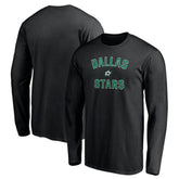 Dallas Stars Victory Arch Long Sleeve T-Shirt - Black - NHL